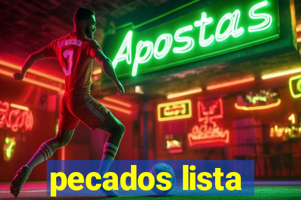 pecados lista